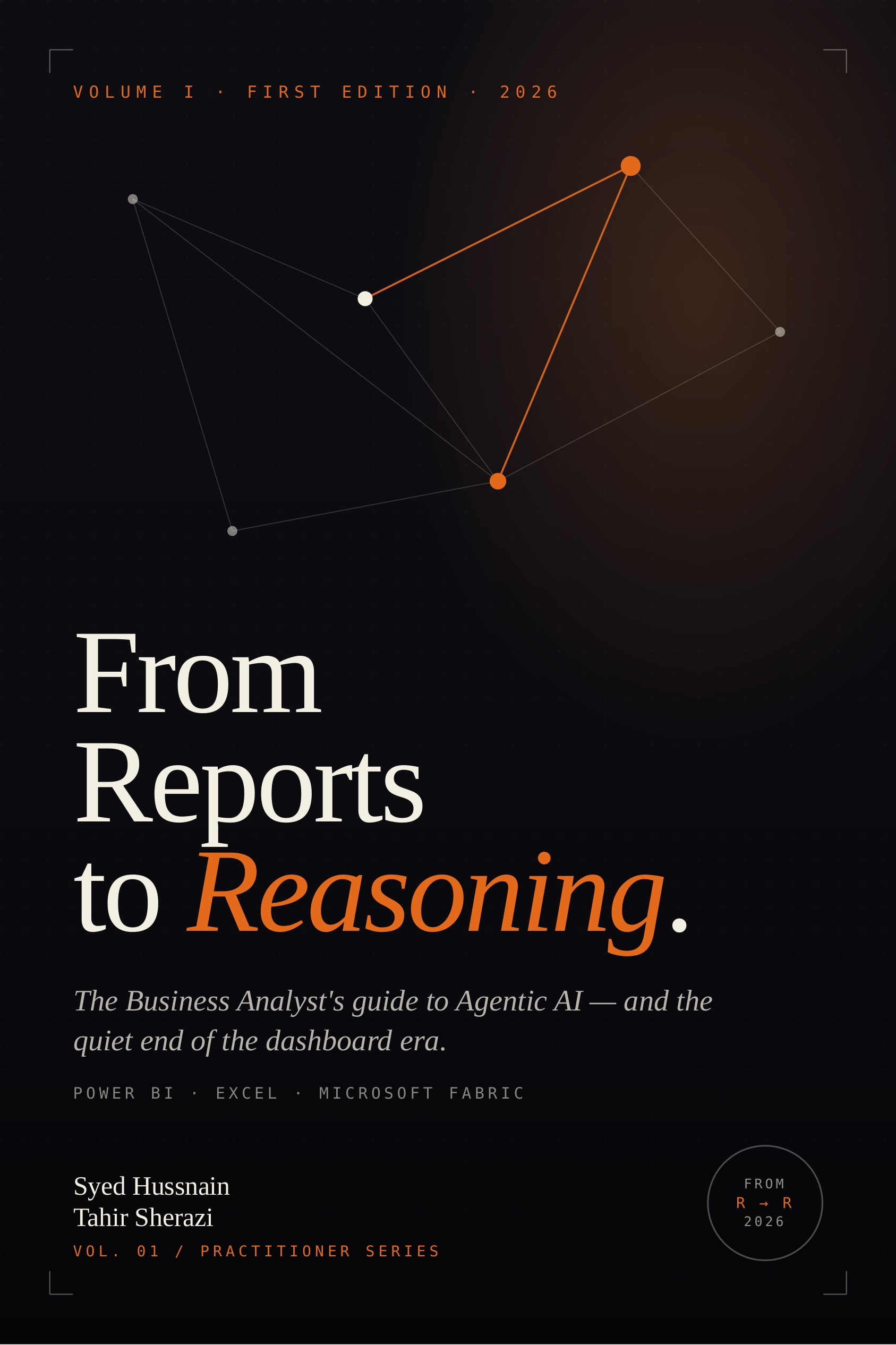 Cover of From Reports to Reasoning by Syed Hussnain Tahir Sherazi